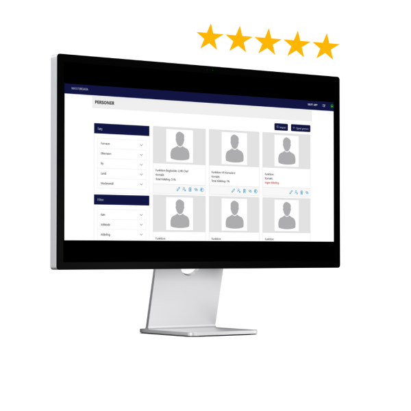 Huvuddata Hr system